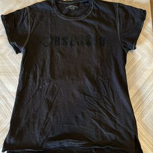 Unsweetened Women’s Black ‘Obsessed’ Short Sleeve Top